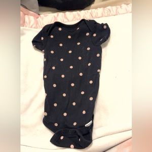 Polka dot onesie